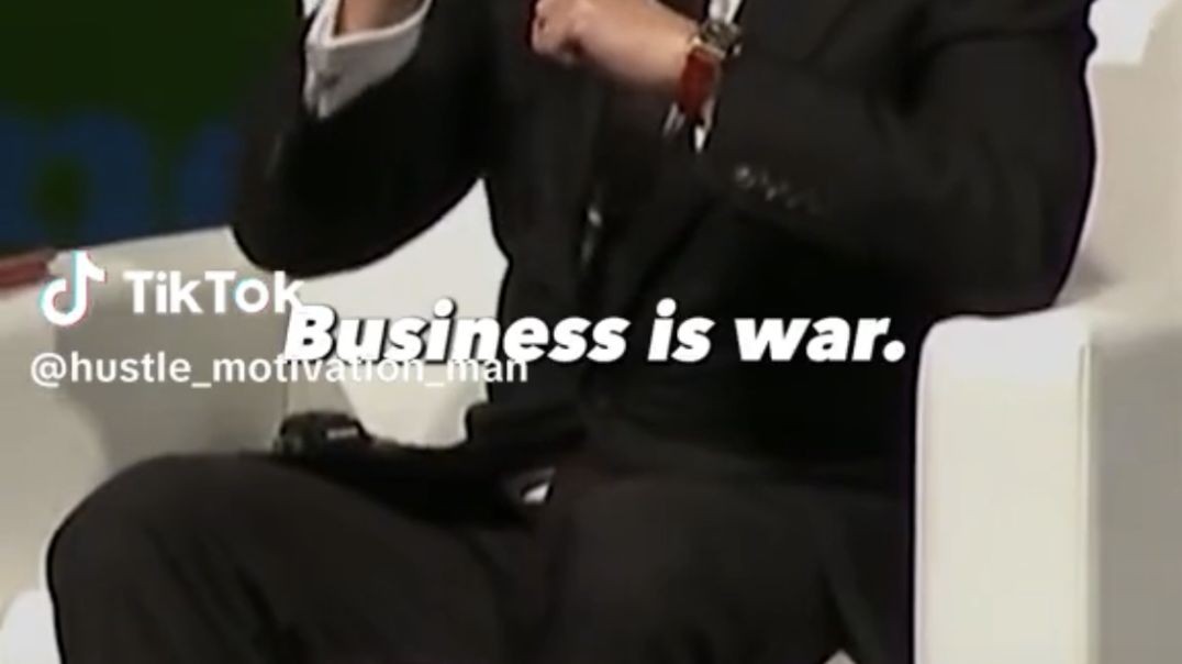⁣Business is War