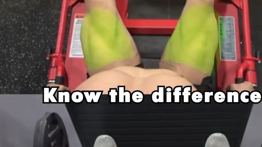 Leg press mistake to avoid